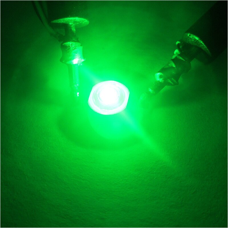 High-power LED lumens lamp beads 1-3-5W green light (520-530nm) LED diode chip flashlight stage light landscape lighting