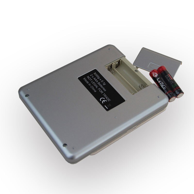 Acct 3000g x 0.1g digital vægt skala vejeværktøj mini bærbar lomme køkken smykker høj præcision balance lcd display