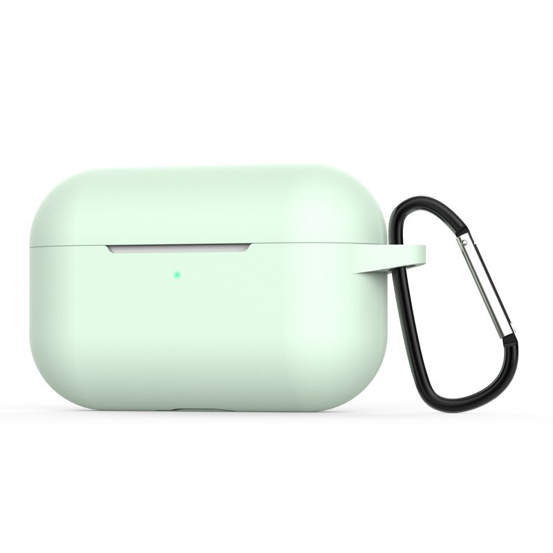 Silikon Case Schutzhülle für Apple Airpods pro TWS Bluetooth Kopfhörer weiche Silikon Abdeckung Für Airpods Schutzhüllen: 1