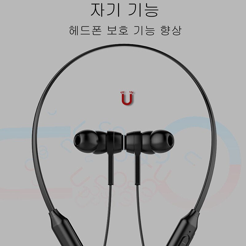Baseus S06 Bluetooth Earphone Magnetic Wireless Earpieces Neckband Earbuds Sport Stereo Earphone for Phone Auriculares with Mic