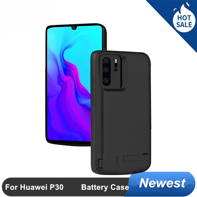 Akku-hülle mit ladegerät und 10000 mah kapazität für huawei Kamerad 30 Profi und 40 p30 p40 Profi: Dunkelblau