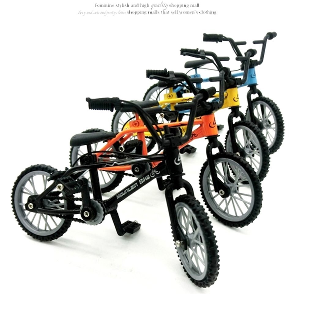 1 pz mini-dito-bmx Set ventilatori bici giocattolo lega dito bmx funzionale bambini bicicletta dito bici eccellente qualità BMX giocattoli regalo