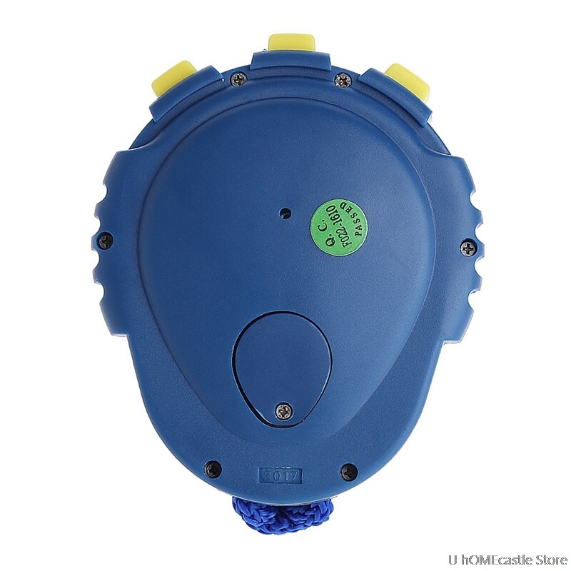 Sports Stopwatch Handheld Digital LCD Sports Stopwatch Chronograph Counter Timer With Strap