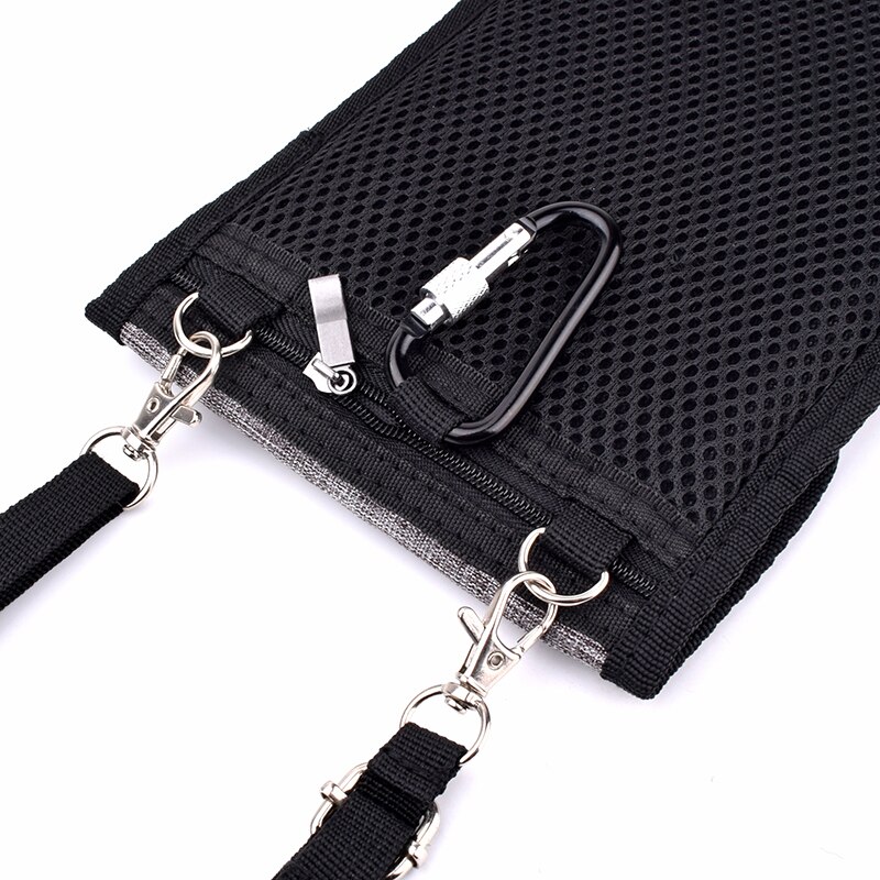 RFID Blocking Reizen Telefoon Neck Pouch Paspoorthouder Portemonnee Schouder Riem Messenger Bag Crossbody tassen 586