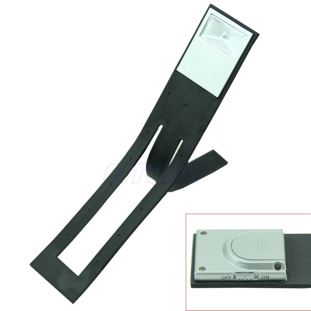 Draagbare Flexibele Folding LED Clip On Leesboek Lamp Voor Reader Kindle