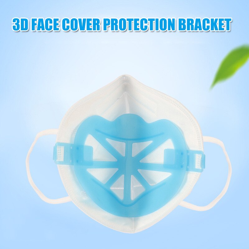 1/5Pcs 3D Herbruikbare Gezicht Cover Beugel Mond Binnenste Standhouder Aparte Ademen Ruimte Unisex B2Cshop