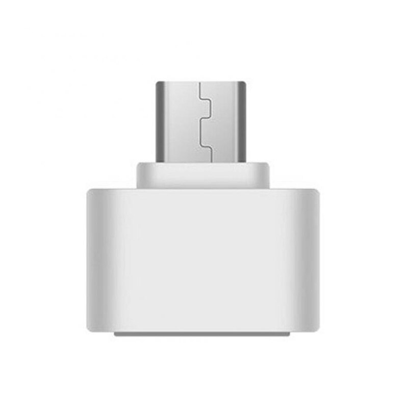 Type C Otg Adapter Usb C Male Naar Usb 2.0 Female Adapter Micro Usb Male Naar Usb Vrouwelijke Converter Voor macbook Samsung Huawei Otg: WHITE