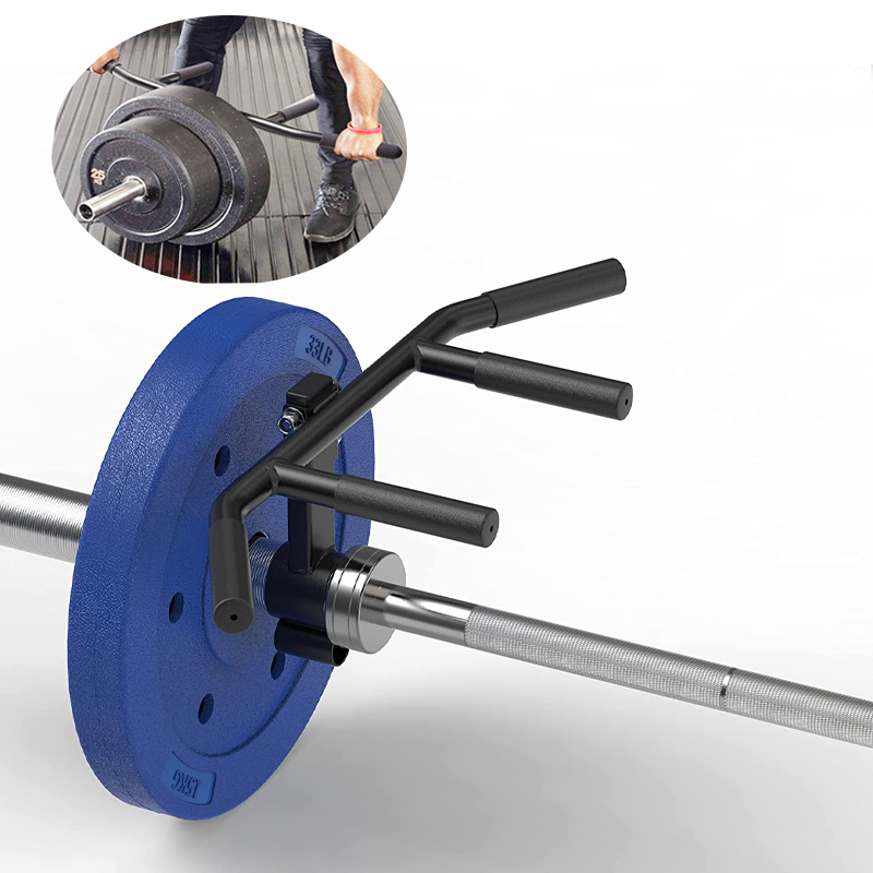 Fitarc Verstelbare breedte T Bar Rij Handvat, Landmine Bevestiging voor Barbell, U Clips Gym Landmine Handvat V Bar Bevestiging Oefening voor rug
