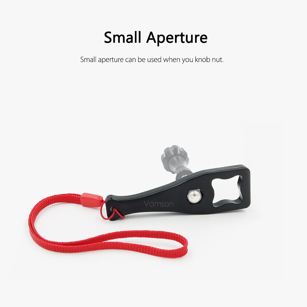 Vamson für GoPro Hero 8 7 6 5 4 Zubehör Ziehen Knob Schraube Mutter Schraube Spanner Werkzeug für Go pro für SJCAM für Yi 4K für Eken
