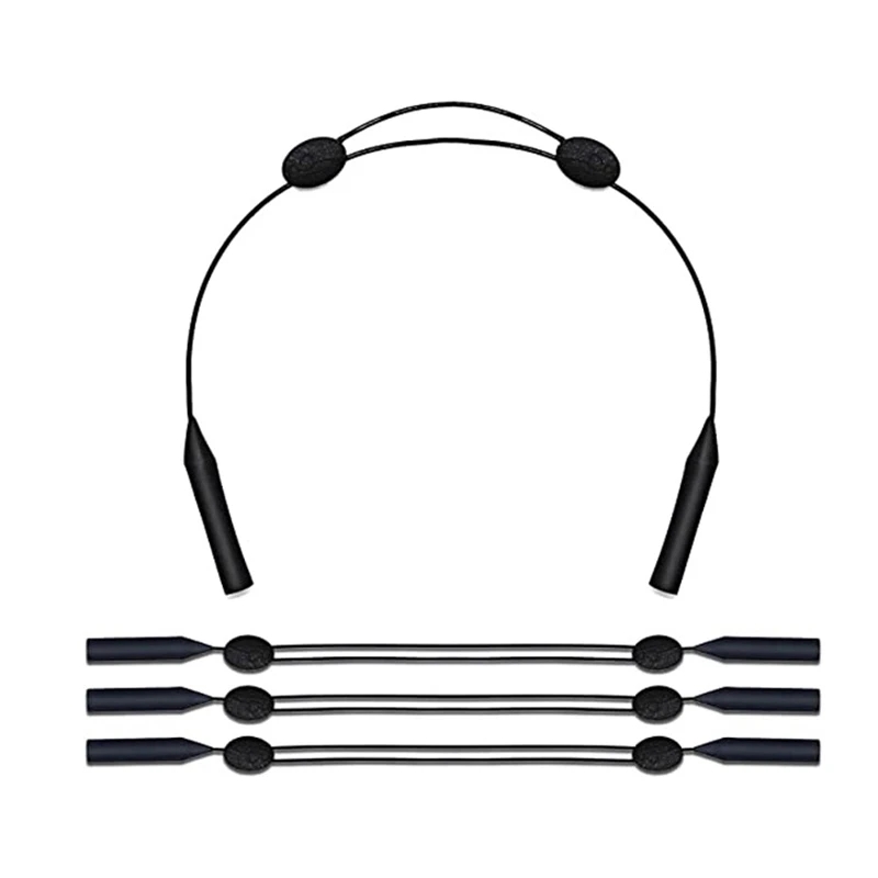 Mei Verstelbare Brillenhouder Universeel Fit Sport Zonnebril Houder Veiligheidsbril Houder Anti Slip String