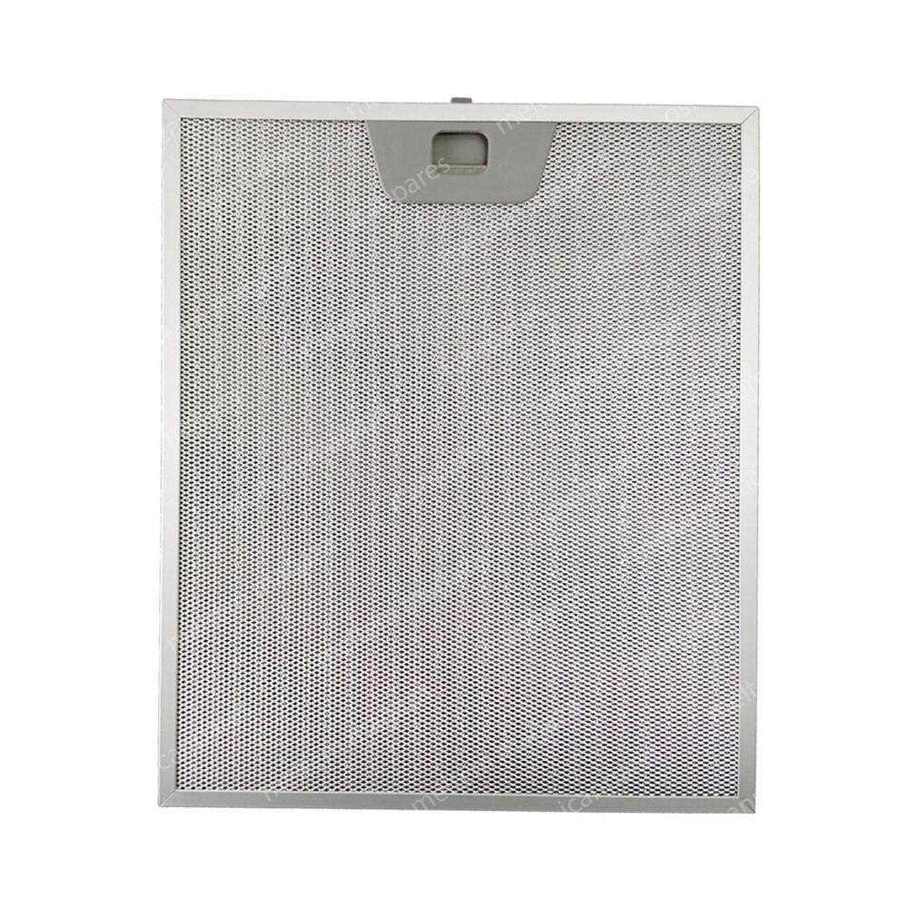 Zanussi-campana extractora con filtro de malla de 25x30 CM, campana extractora de 250 MM de ancho y 300 MM de alto, A-AF0026-162 de filtro de polvo de Metal