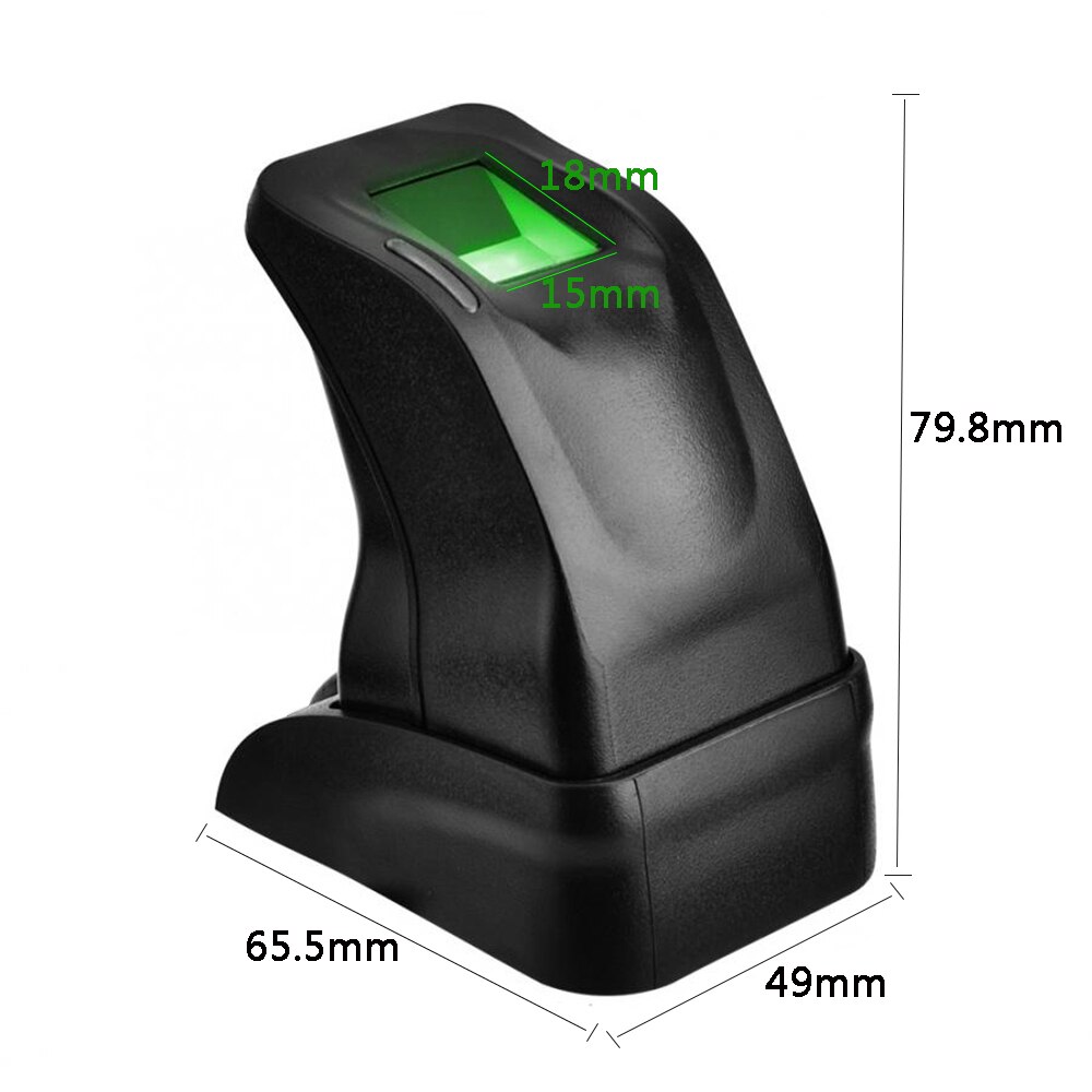Zk4500 usb fingeraftrykslæser scannersensor fingeraftryk indsamling til computer pc hjemmekontor fingerlæser