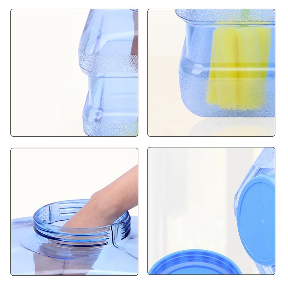 Pojemnik na wodę 5L/7,5l wiadro na wodę robić jazdy samochodem zagęszczony pojemnik na wodę kempingowy samochód robić samodzielnego prowadzenia przenośny pojemnik na wodę