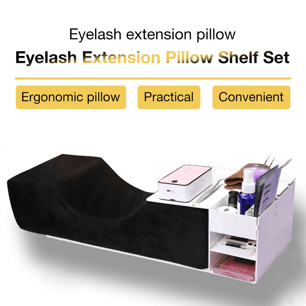 Professionele Wimper Extension Kussen Plank Set Professionele Hals Ondersteuning Enten Wimper Kussen Organizer Voor Schoonheidssalon