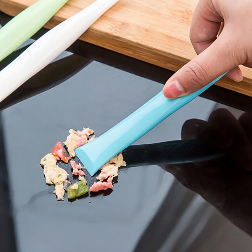 Kitchen Gas Stove Double-end Cleaning Scraper Multifunctional Decontamination Slot Scraping Small Tank Detergent Stains