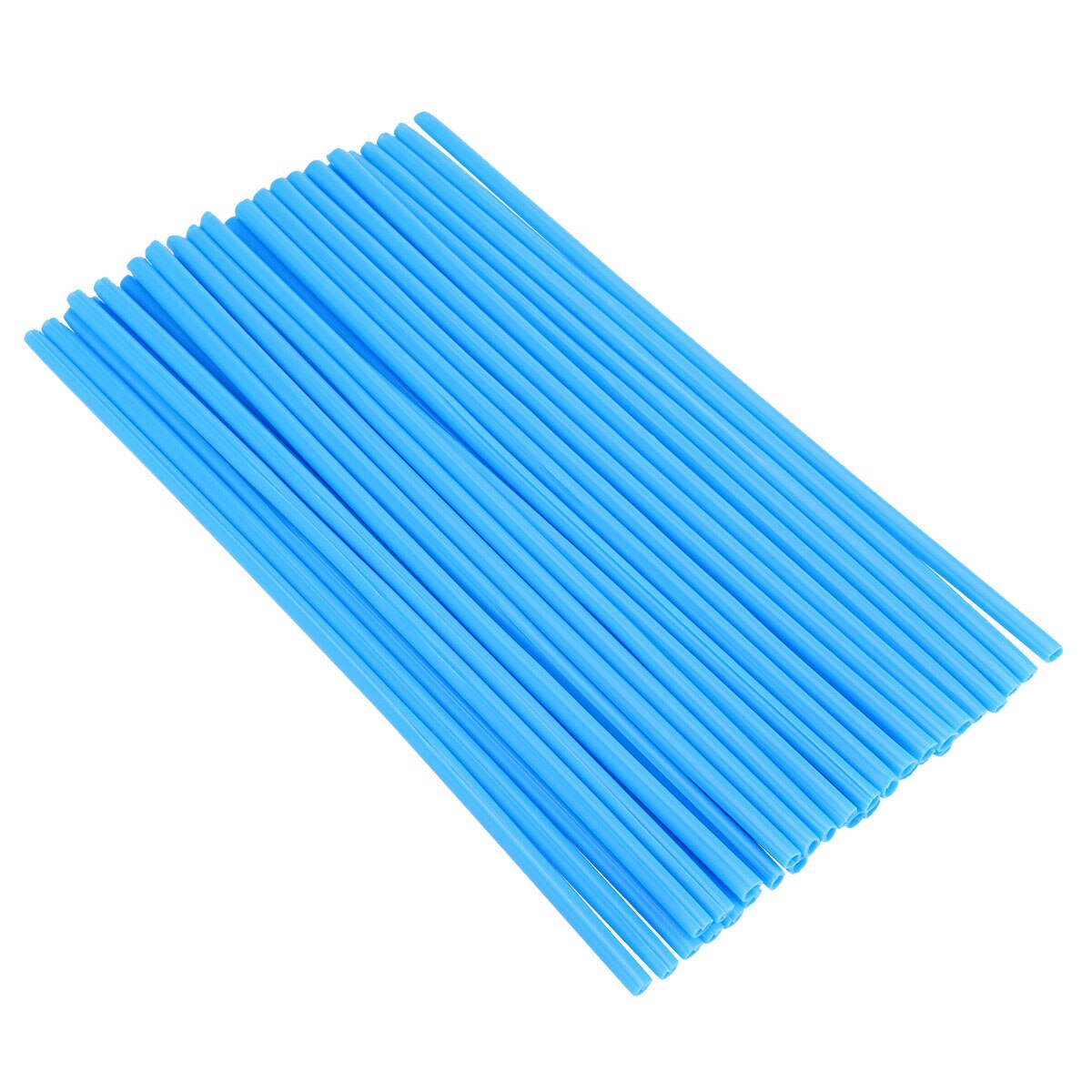 Fundas protectoras para radios de bicicleta, cubiertas decorativas para llanta de rueda de bicicleta de montaña y carretera, 75 Uds.: sky blue