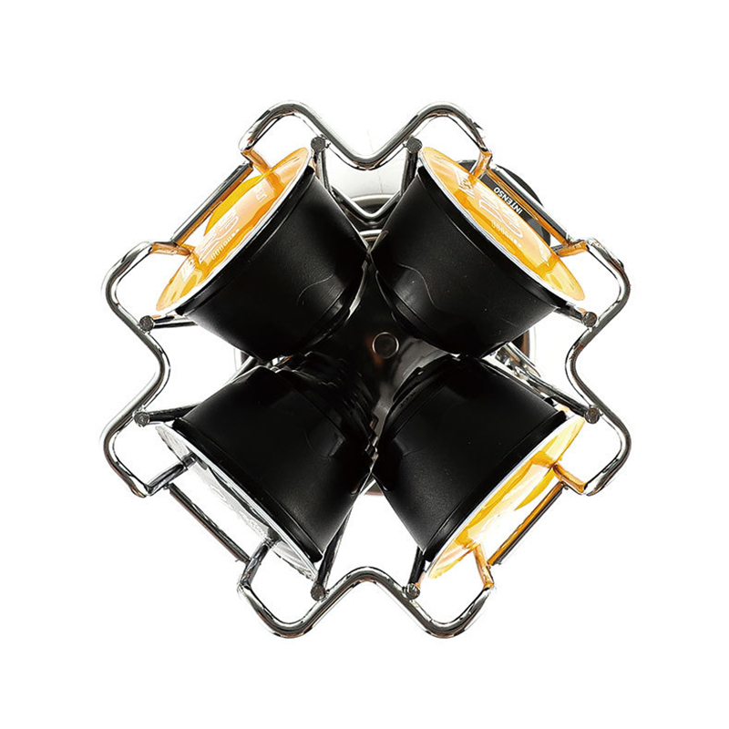 Soporte giratorio para cápsulas Nescafé Dolce Gusto, estante de almacenamiento de Metal, 24 tazas