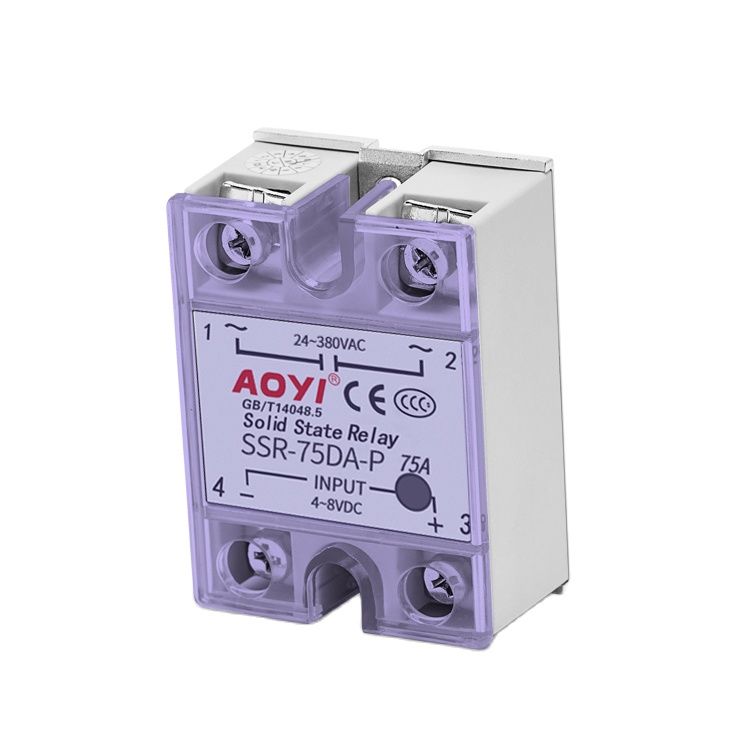 SSR-DA-P Single-Phase Zufällig fest-Zustand Relais AOYI PWM Kontrolle 10A----90A Spezifikationen
