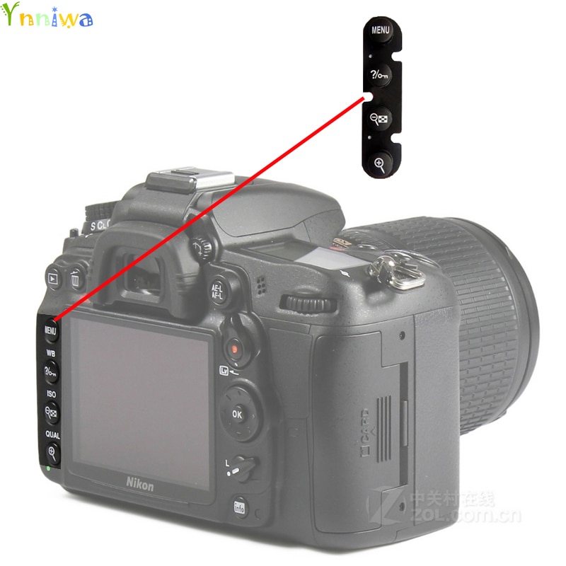 Para Nikon D90 D300 D300S D700 D600 D610 D7000 D7100 la función clave de reemplazo para cámara DSLR reparación de la unidad parte