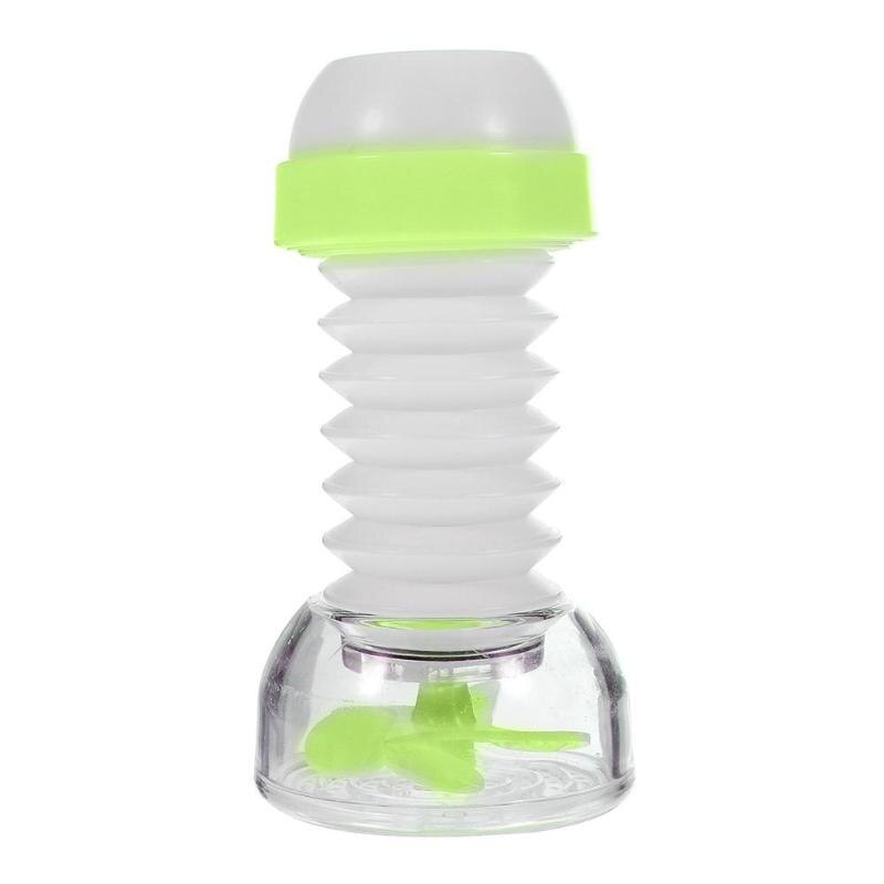 360 Degree Rotatable Water Saving Filters Faucet Mounted Dual Spout Kitchen Sink Taps Sprayer Shower Head Nozzle Faucet: Green