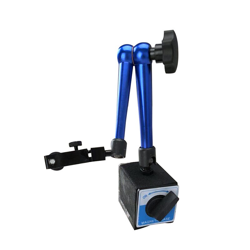 Universal flexible magnetic base bracket tool with a height of 350mm, used for dial gauge base measurement range 100mm