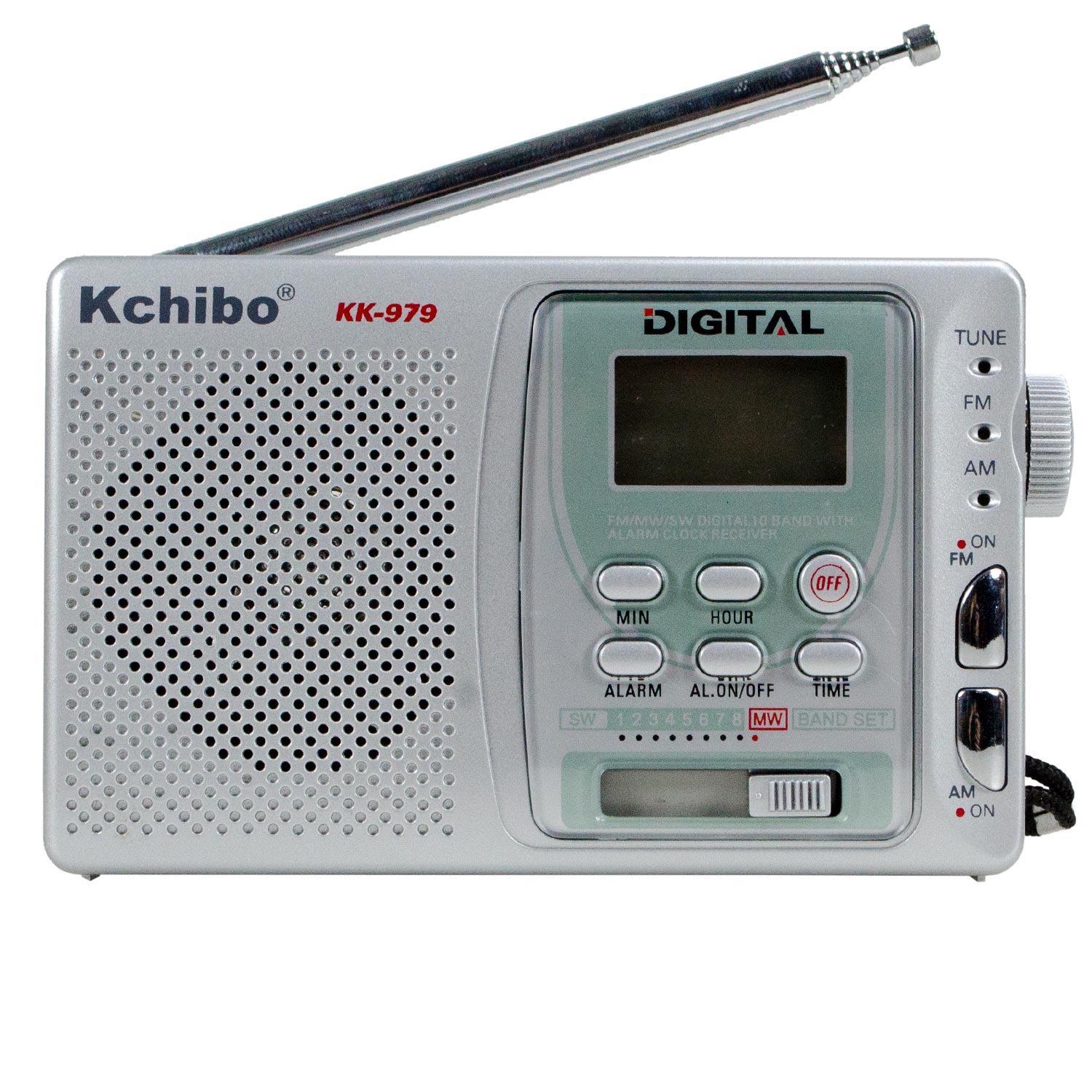 Kchibo KK-979 FM Radio Alarm Manual Dial