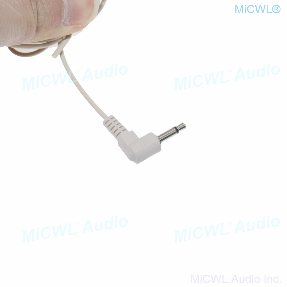 MiCWL A801 Beige Headset Horen slijtage Microfoon voor Draadloos Microfoonsysteem luidspreker PC laptop 3.5mm Mono Jack