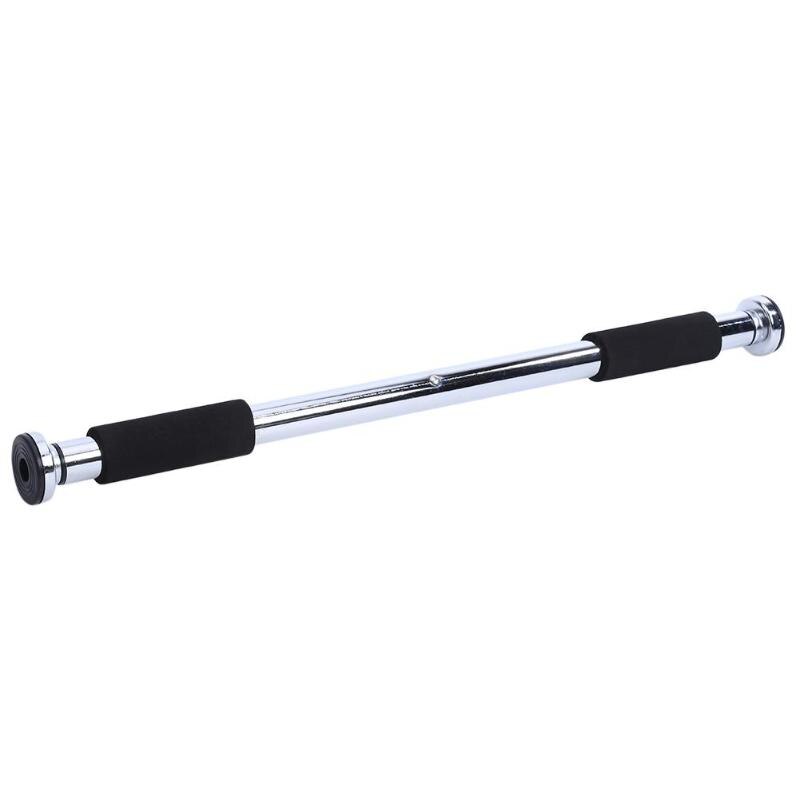 Deur Stalen Horizontale Bar 100kg Belasting Indoor Pull Up Gym Fitness Training Horizontale Bar Deur Frame Training Met Spons handvat