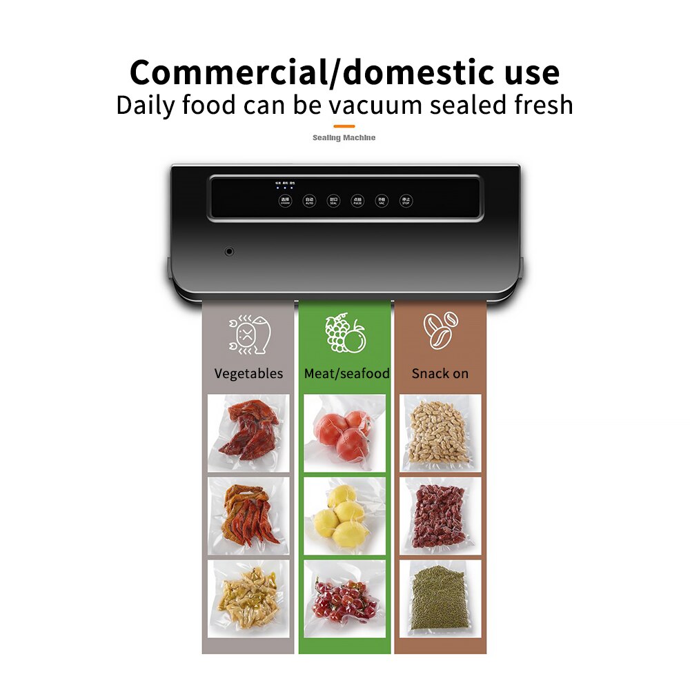 Food Vacuum Sealer Packaging Machine Vacuum Food Sealing Machine Vacuum Sealer Packer EU