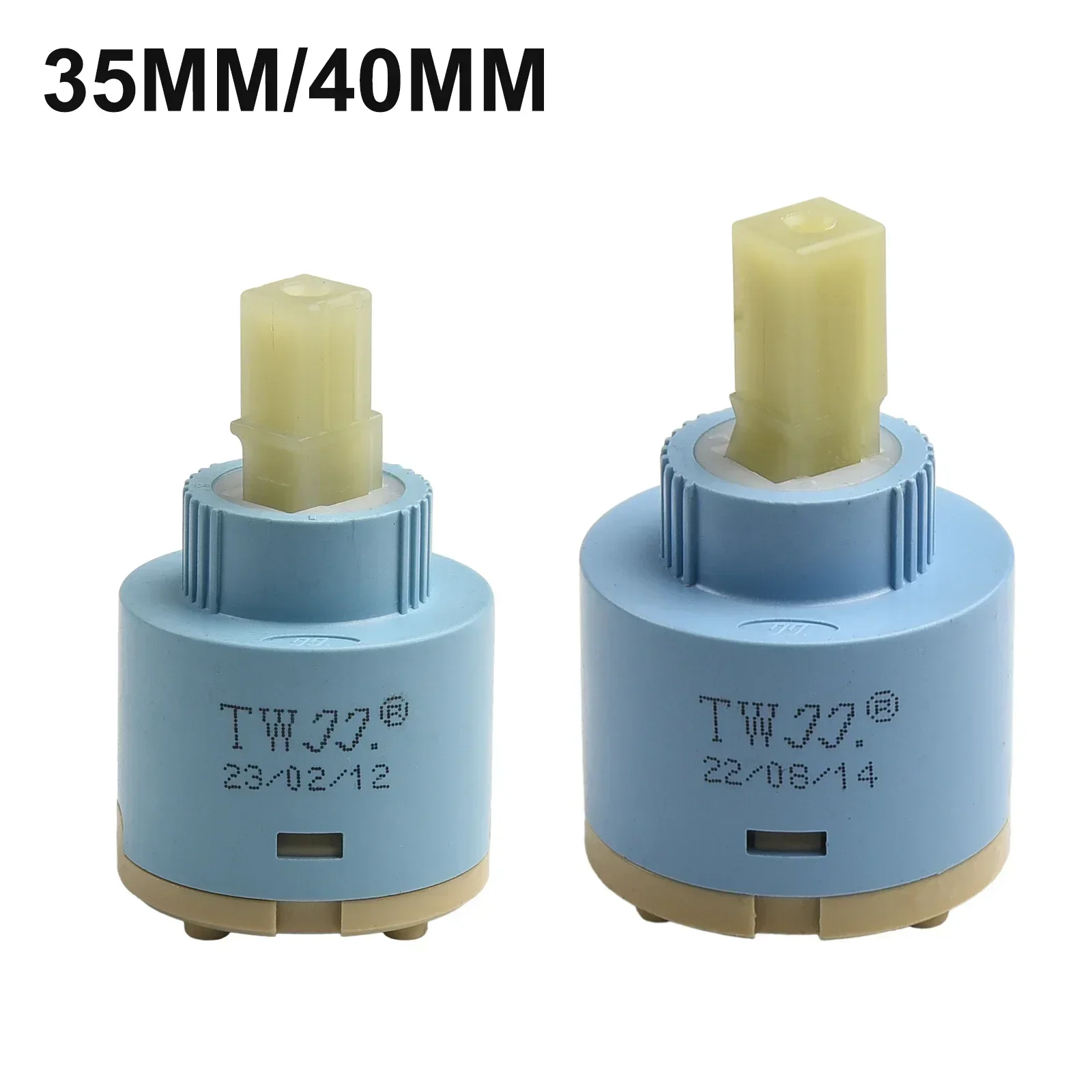 1pc Ceramic Tap Cartridge Valve Kitchen Tap Mixing High Spool Valve 35mm/40mm Home Hardware Replacement Accessories