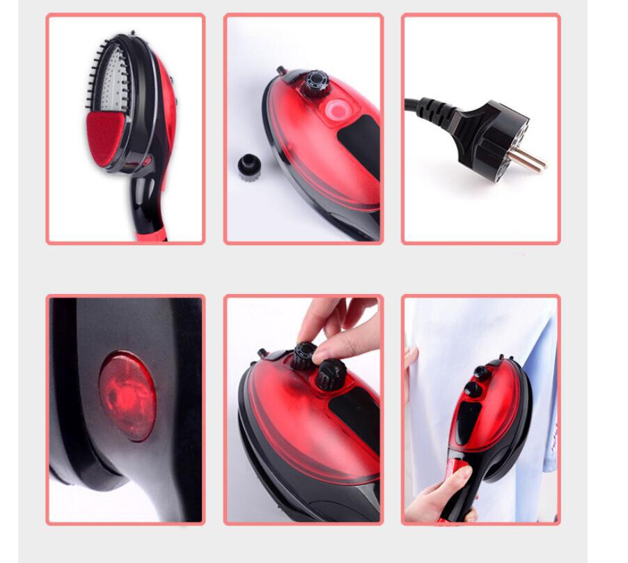 Handheld Mini Steam Iron Portable Handheld Clothes Hanging And Flat Ironing Machine Mini Travel Electric Garment Steamer
