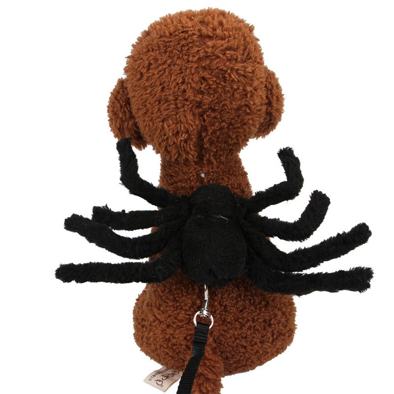 MICATALE-ropa de araña para Halloween, disfraz de simulación de cachorro de araña roja para perros y gatos, traje divertido de , novedad