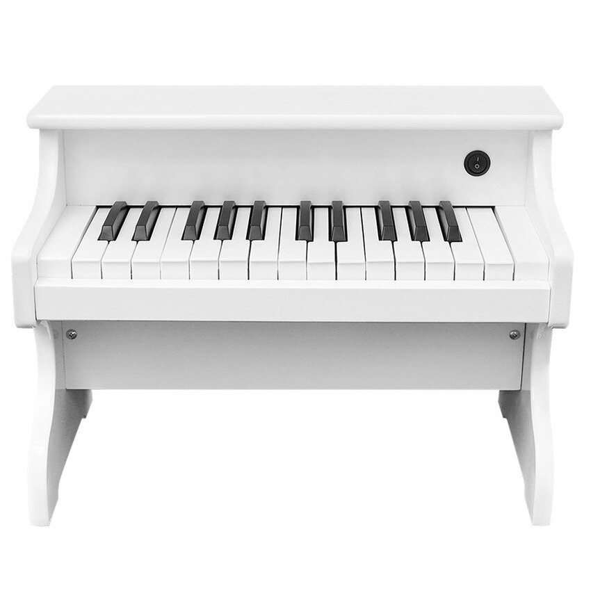 Teclado electrónico de 25 teclas para niños, Piano eléctrico de madera, instrumentos musicales, juguete educativo, de cumpleaños, ESM-2518