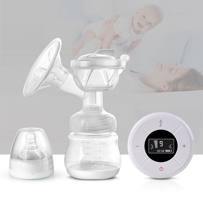 Elettrica Doppia Pompa Del Seno Kit con 2 Bottiglie di Latte di Latte Estrattore Del Bambino Assistente di Allattamento Al Seno Massager Del Seno