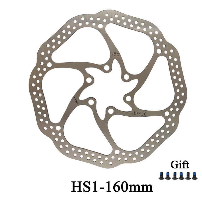 Disco de freno de bicicleta G3/HS1, 120/140/160/180/203mm, Rotor de disco de freno para bicicleta de montaña MTB, G3, HS1, Rotores de freno: HS1-160mm
