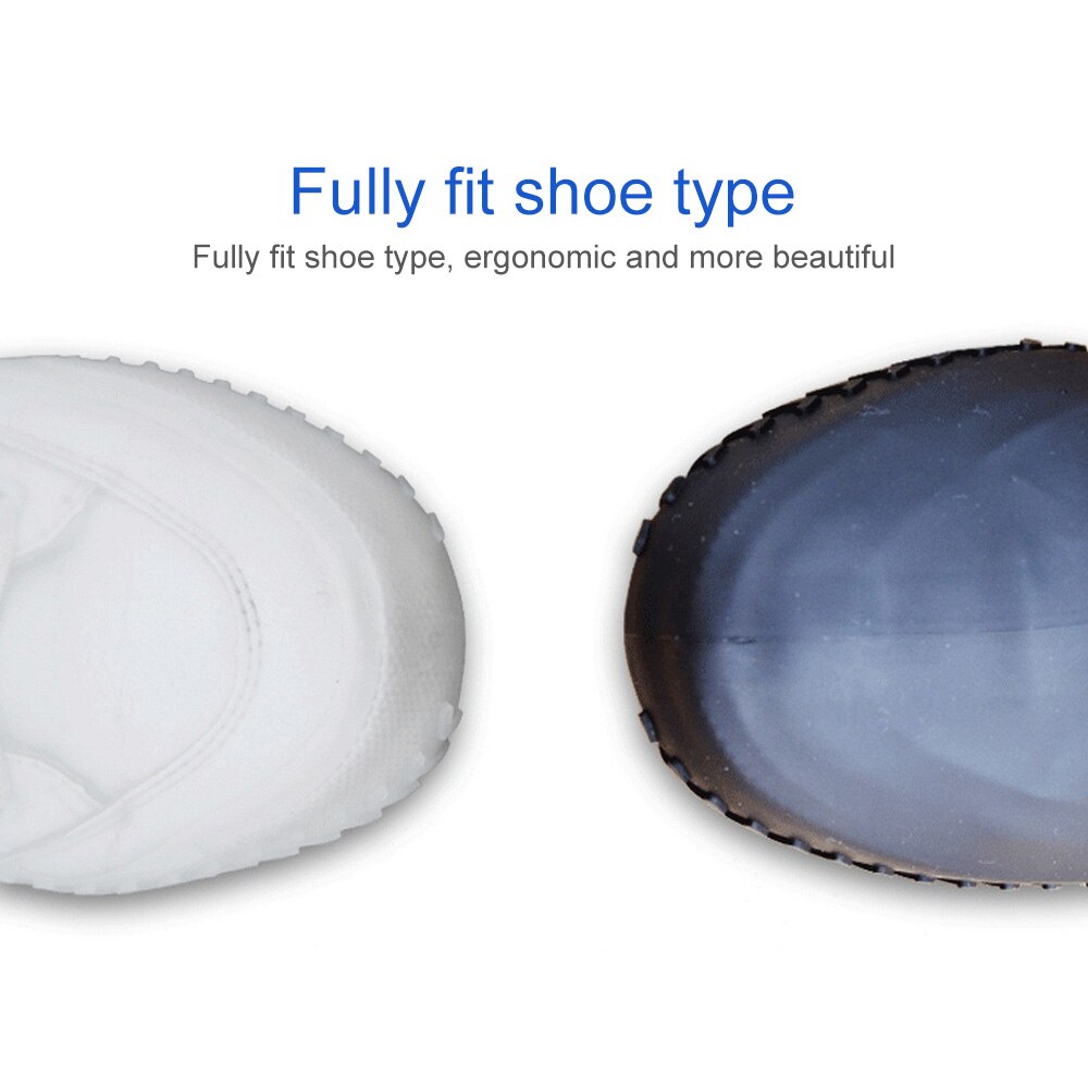Vandtæt skodæksel silikone galoshes sneakers genanvendelig skridsikker vandtæt støvle regn sne oversko foldbar nedbør fittings