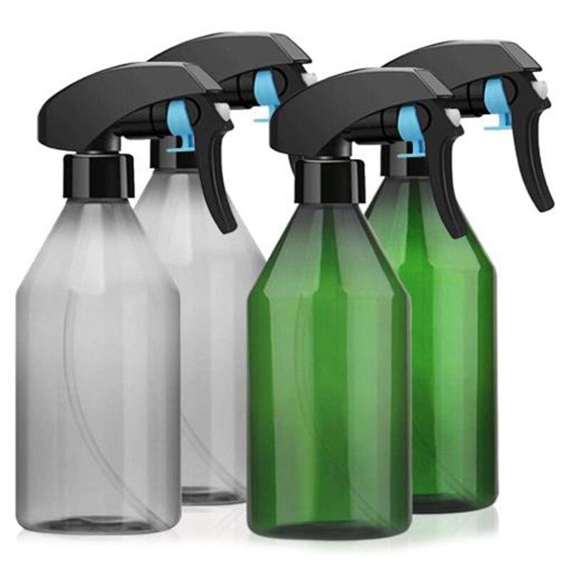 4 Pieces of Mr. Plant, 300Ml Fine Mist Spray Bottle for Cleaning Solution Gardening Trigger Water and Air Sprayer: Default Title