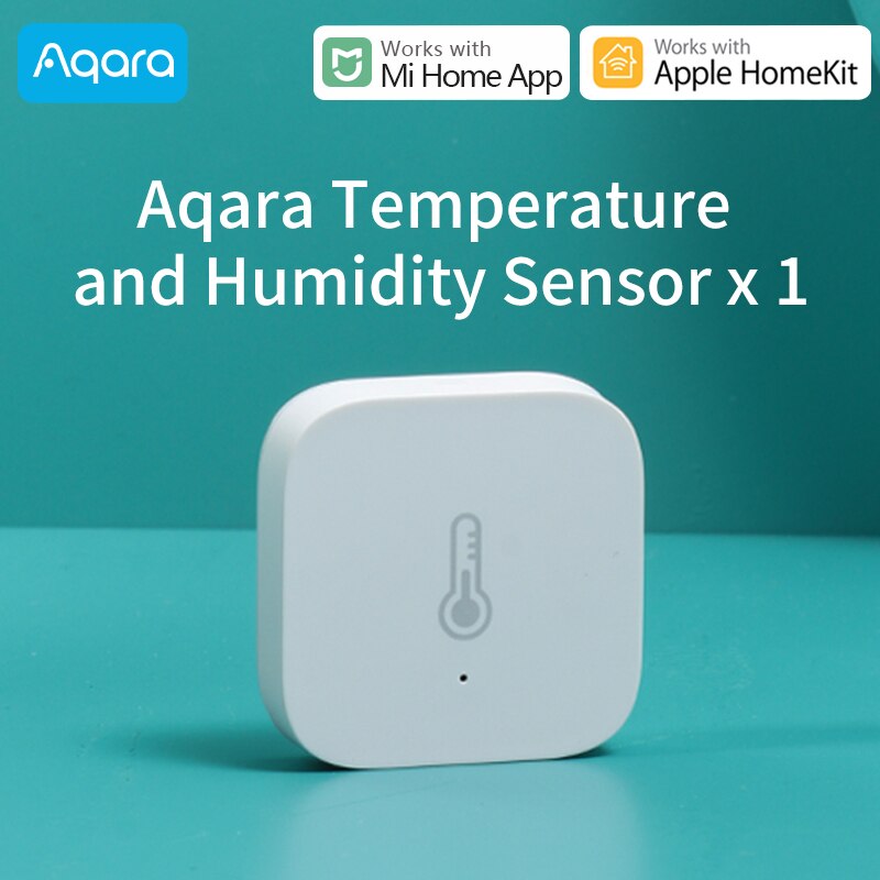 Aqara Hub Smart gateway 3 zigbee version for Xiaomi Mijia Smart home door window Sensor work with Homekit Mi Home APP: Humidity  Sensor