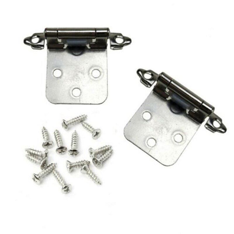 Bisagra americana de acero con resorte de cierre automático, accesorios de decoración del hogar, para puerta, muebles, 2 uds.