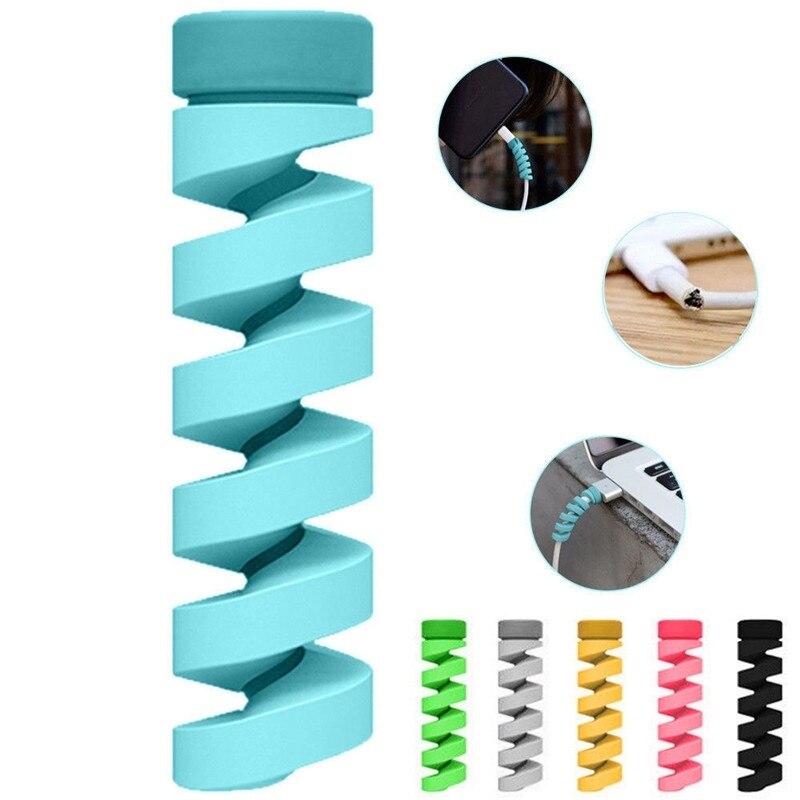 Kabel Protector Draht Wickler Ochraniacz Na Kabel Für iPhone 11 Huawei Samsung Galaxy A70 A50 Ladegerät Kabel Saver Ordentlich Organizador