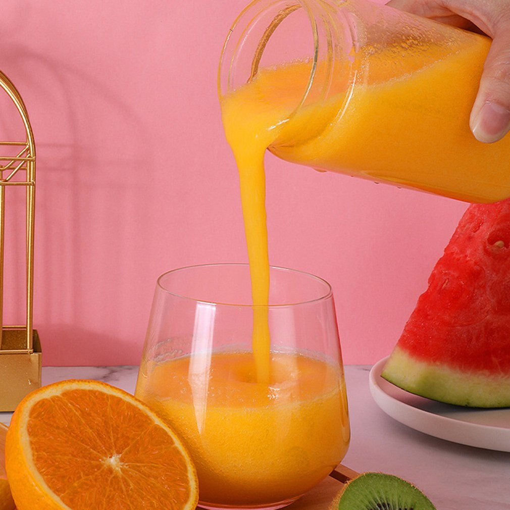 Portable Electric Juicer Cup USB Rechargeable Automatic Vegetables Fruit Juice Maker Cup Juice Extractor Blender Mixer