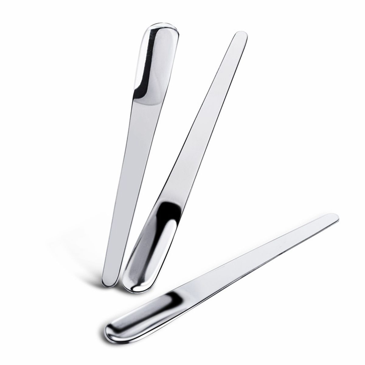 Stainless Steel Espresso Spoons Mini Coffee Spoons for Coffee Sugar Dessert Cake Ice Cream Soup Antipasto Cappuccino Espresso: 3Pcs