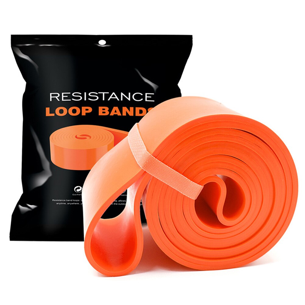 Resistance Band Exercise Elastic Band Workout Ruber Strength Training Pilates Fitness Equipment Training Expander: Orange