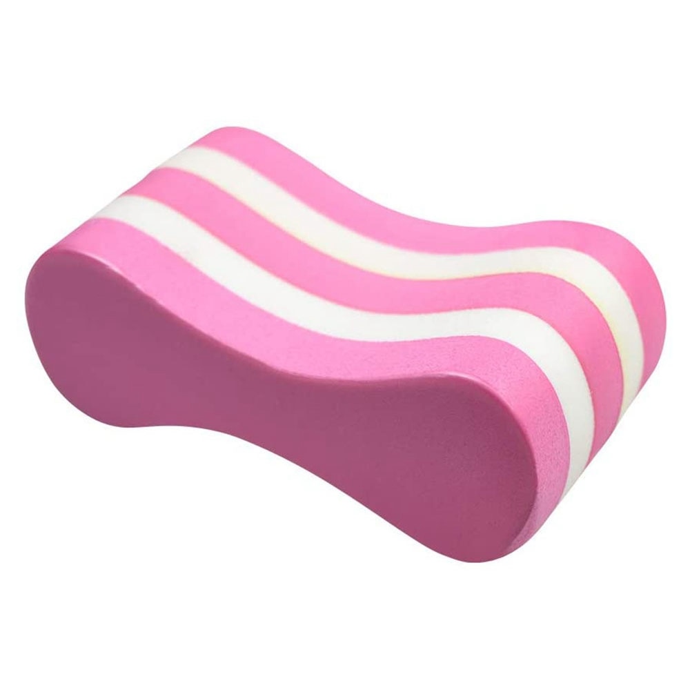 1 Pcs Pull Buoy Pink and White Thicken Foam Pull Float Correct Swim Posture Flotation Device Swimming Training Aid