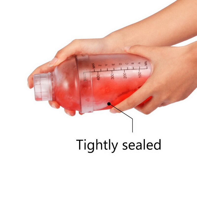 300ml/500ml/700ml/1000ml Plastic Cocktail Shaker Wine Beverage Mixer Wine Shaker Drink Mixer Barware bar tools