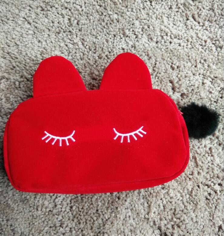 Roze gezicht glimlach tas dag clutches kleine tas: Rood