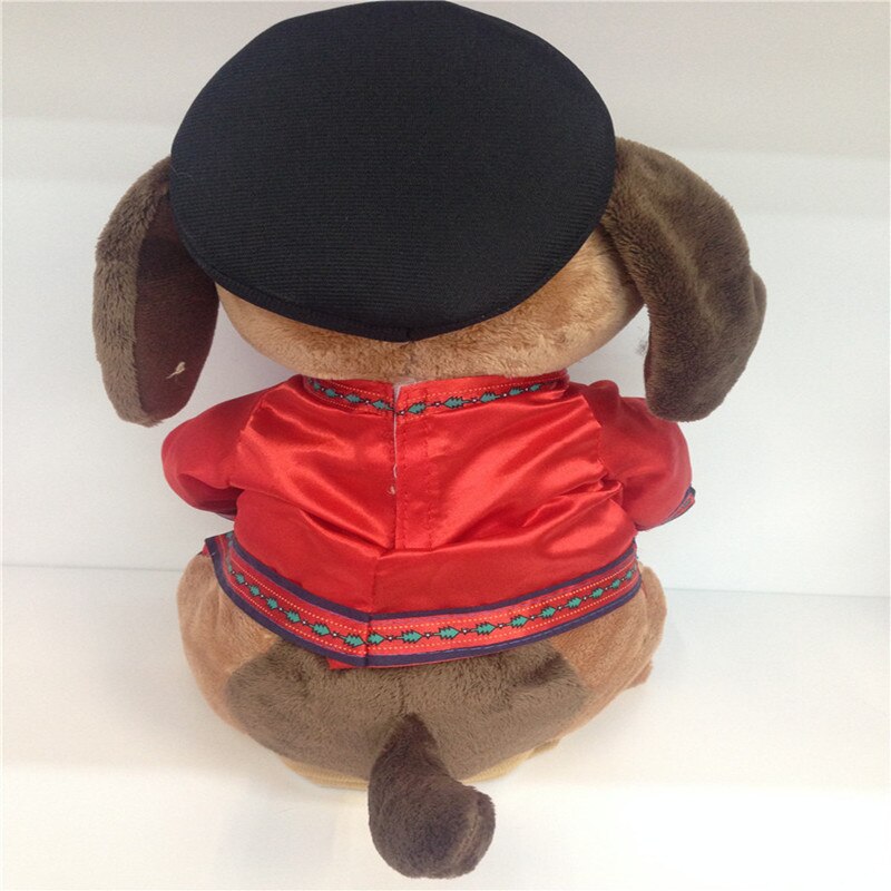 2018 rosyjski akordeon placki śpiew taniec elektroniczny zwierzak psy figurka lalka nadziewane i pluszowe zabawki dla dzieci prezent dla dzieci