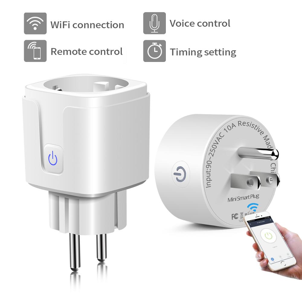 Tuya Smart Home Power Plug Apple Homekit WiFi Socket Application Home Smart Control Power Switch Outlet 85-265V 16A 10A