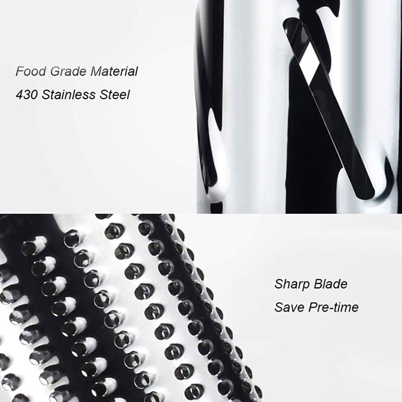 Vegetable Spiralizer 3 In 1 Manual Vegetable Cutter Slicer Multifunctional Round Mandoline Slicer Potato Slicer Kitchen Gadgets