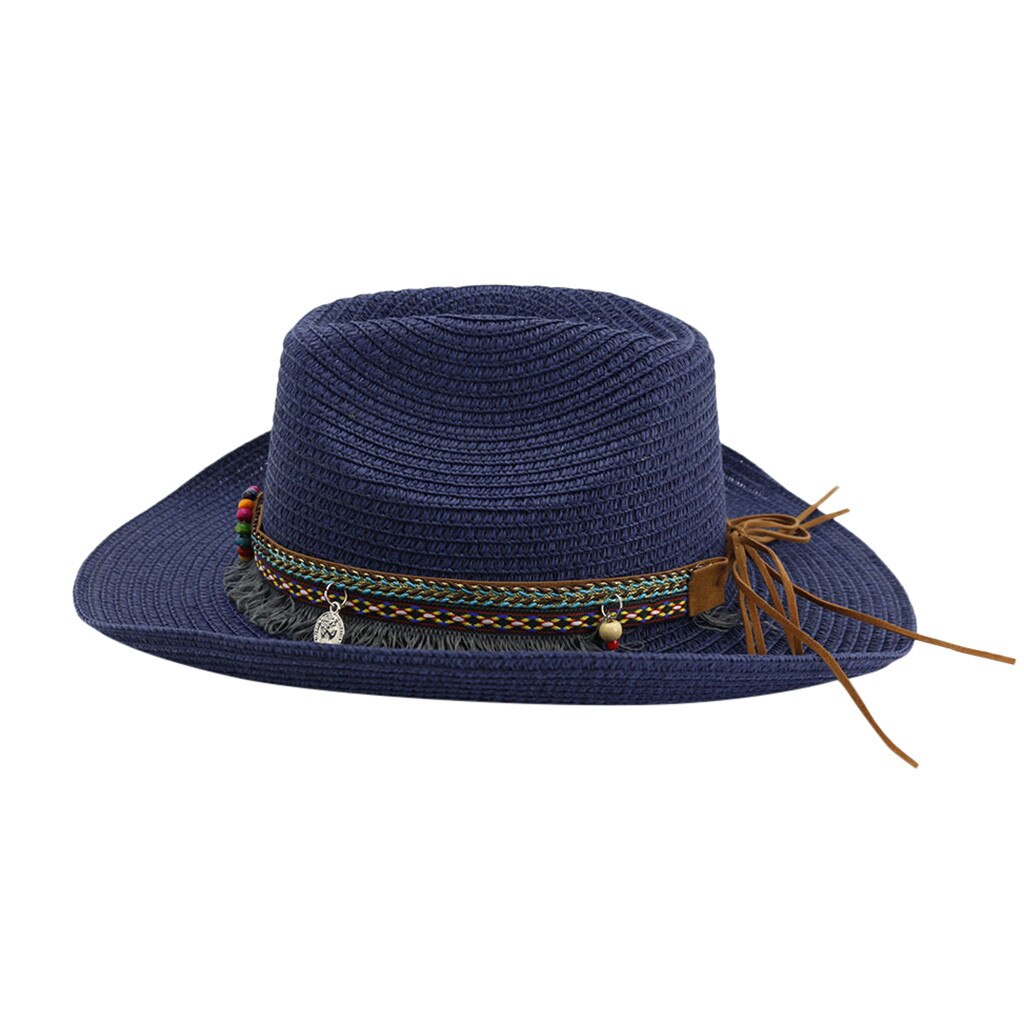 Men's & Women's Western Style Classic Cattleman Cowboy/cowgirl Straw Hat Hats Universal Wild Sombrero#GM